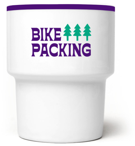 Kubek bez ucha Bike packing
