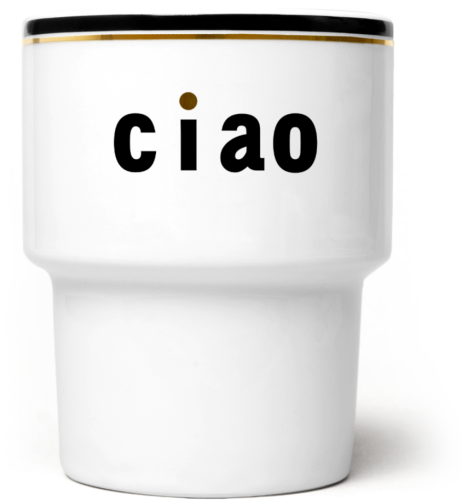 Kubek bez ucha Ciao