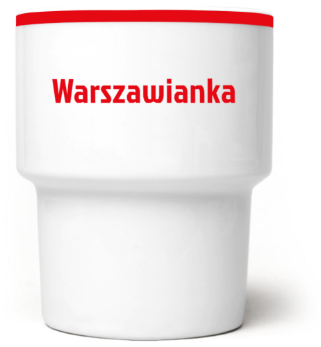 Kubek bez ucha Warszawianka