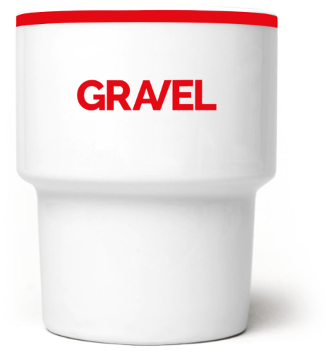 Kubek bez ucha Gravel