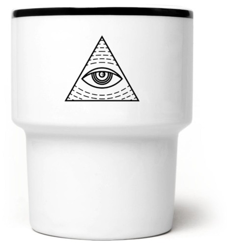 Kubek bez ucha Illuminati