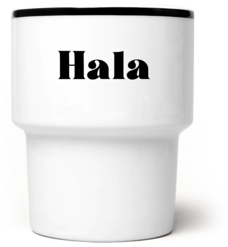 Kubek bez ucha Hala
