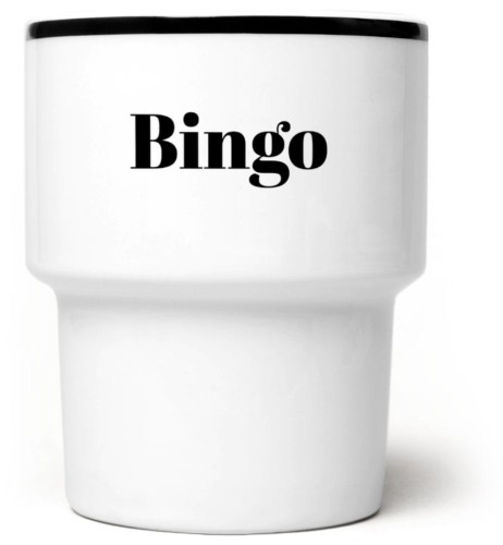 Kubek bez ucha Bingo