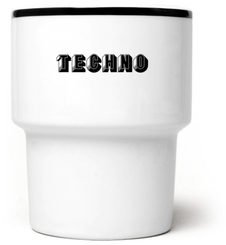 Kubek bez ucha Techno