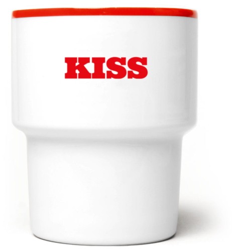 Kubek bez ucha Kiss