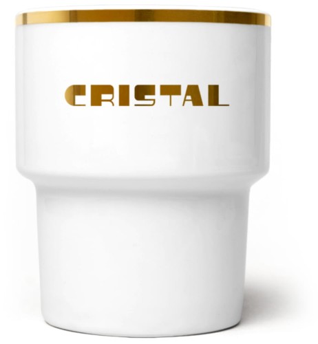 Kubek bez ucha Cristal