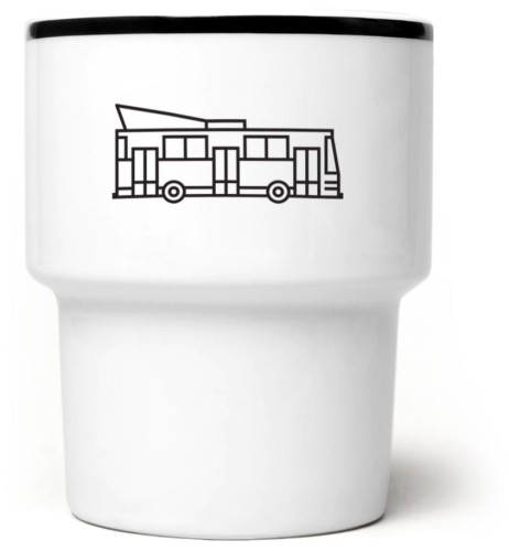 Kubek bez ucha Trolejbus