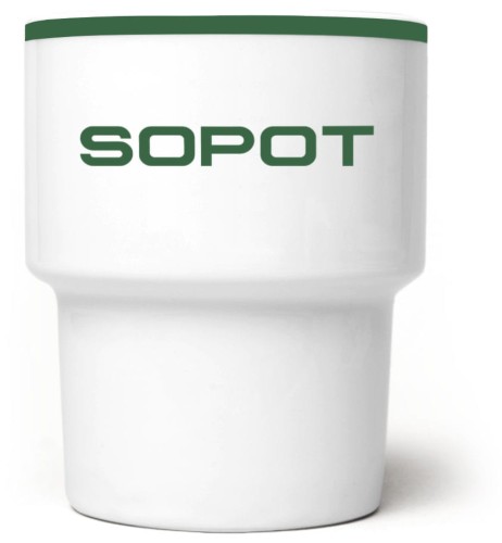 Kubek bez ucha Sopot